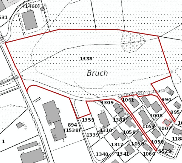 Grundbuch Karte